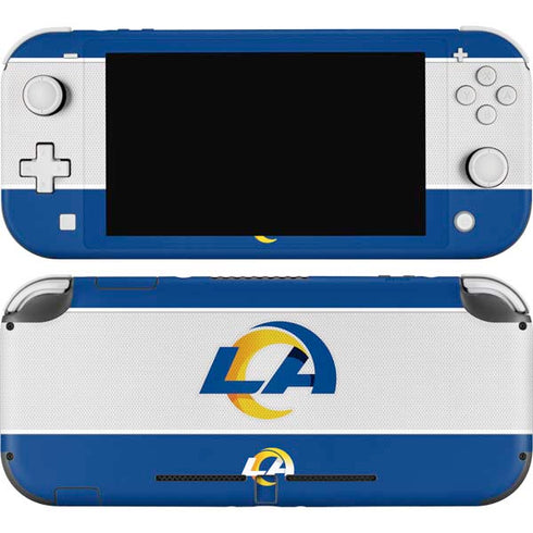 NFL Los Angeles Rams Zone Block Nintendo Switch Lite Skin
